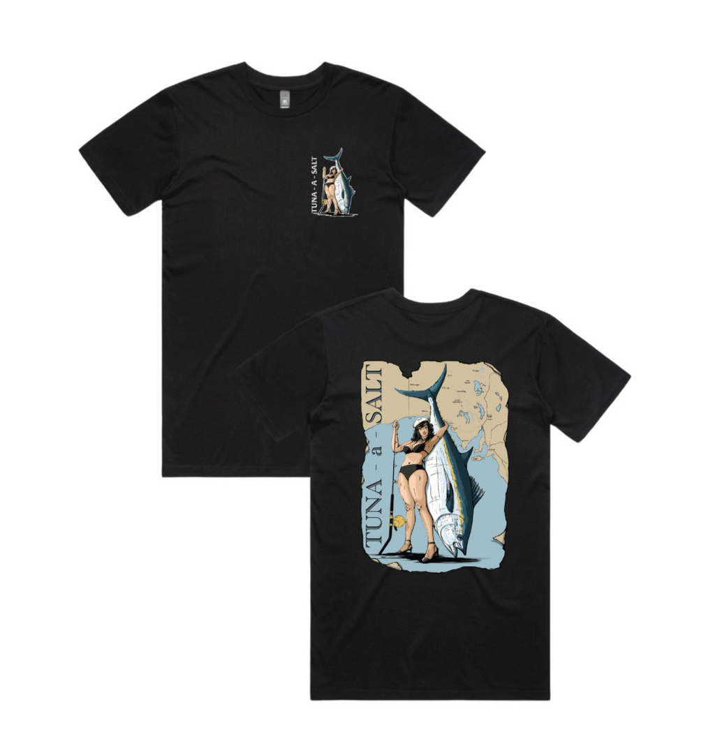 The Wild Catch Tee - Arctic Blue