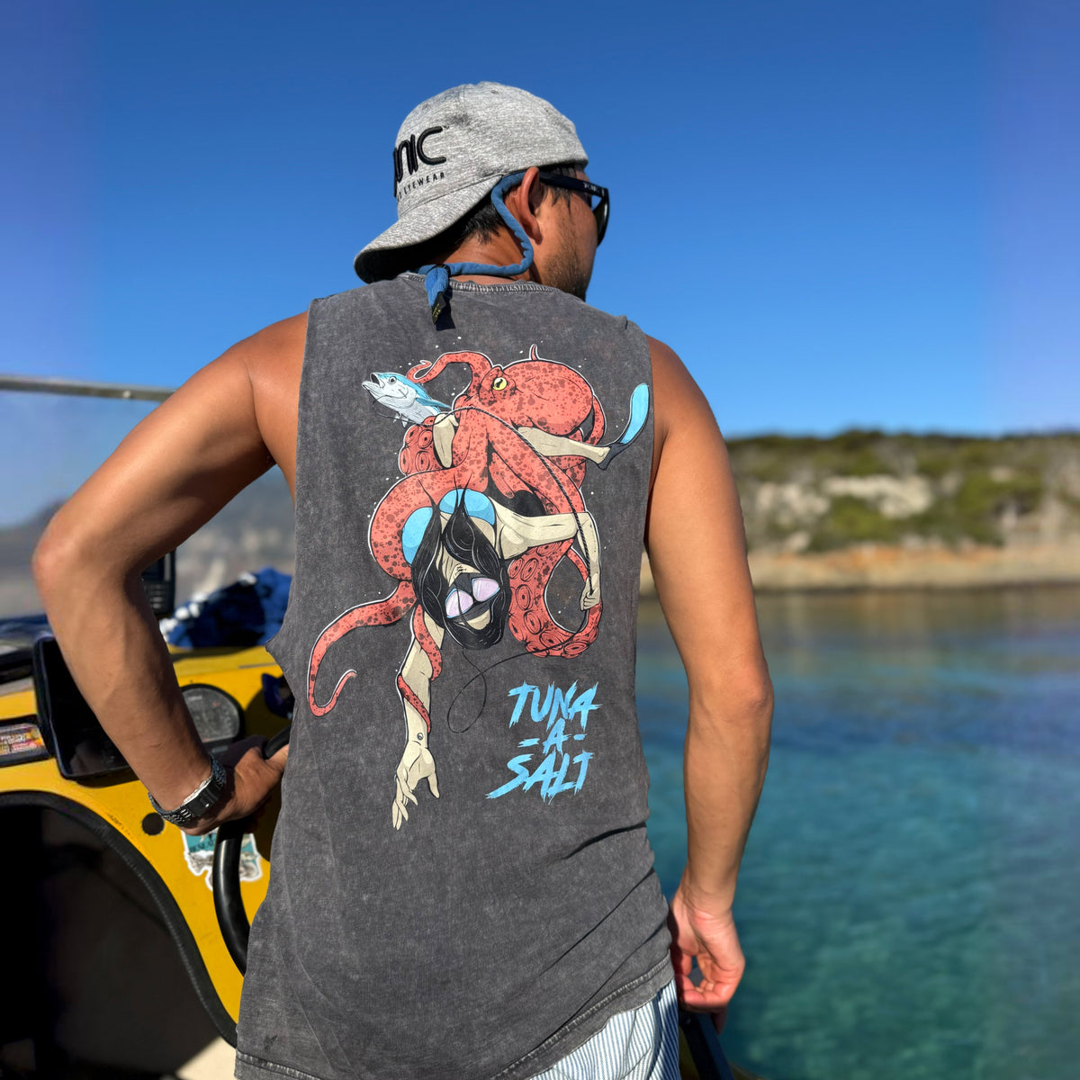 Tangled Tentacles Stonewash Tank