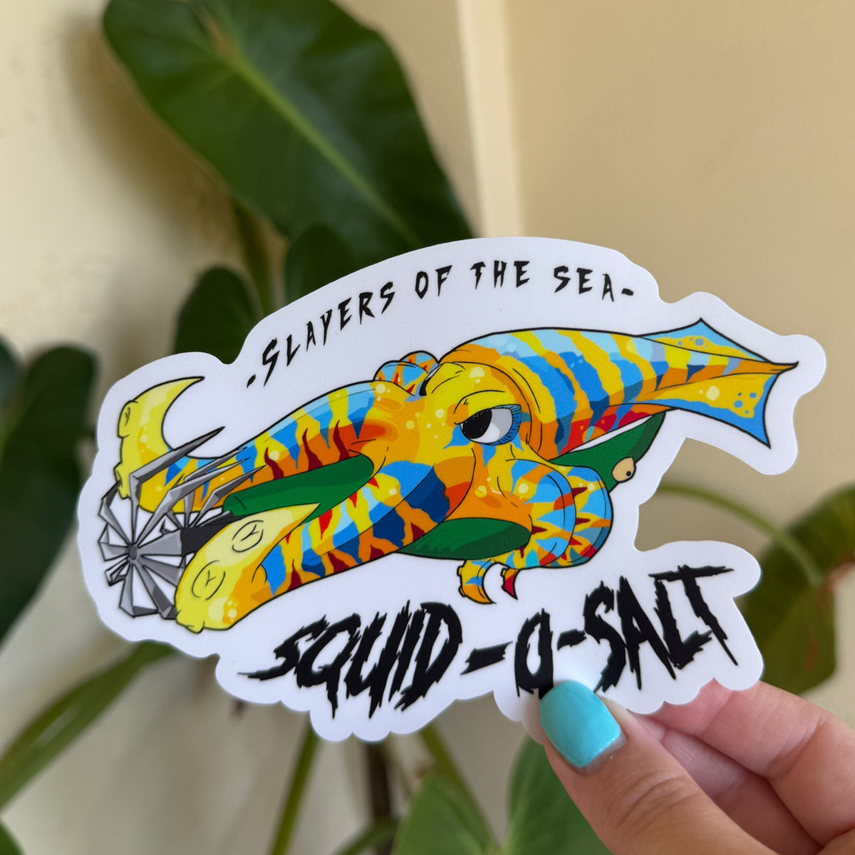 Squid-a-Salt Sticker - Large