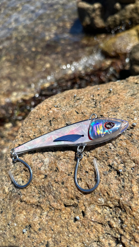 TUNA-a-SALT Lure - Pearly White Abalone