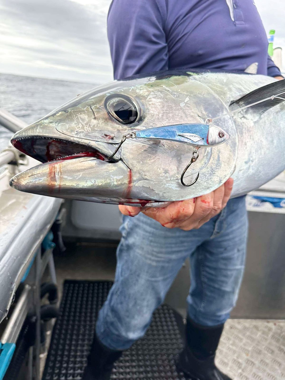 TUNA-a-SALT Lure - Ocean Blue Abalone