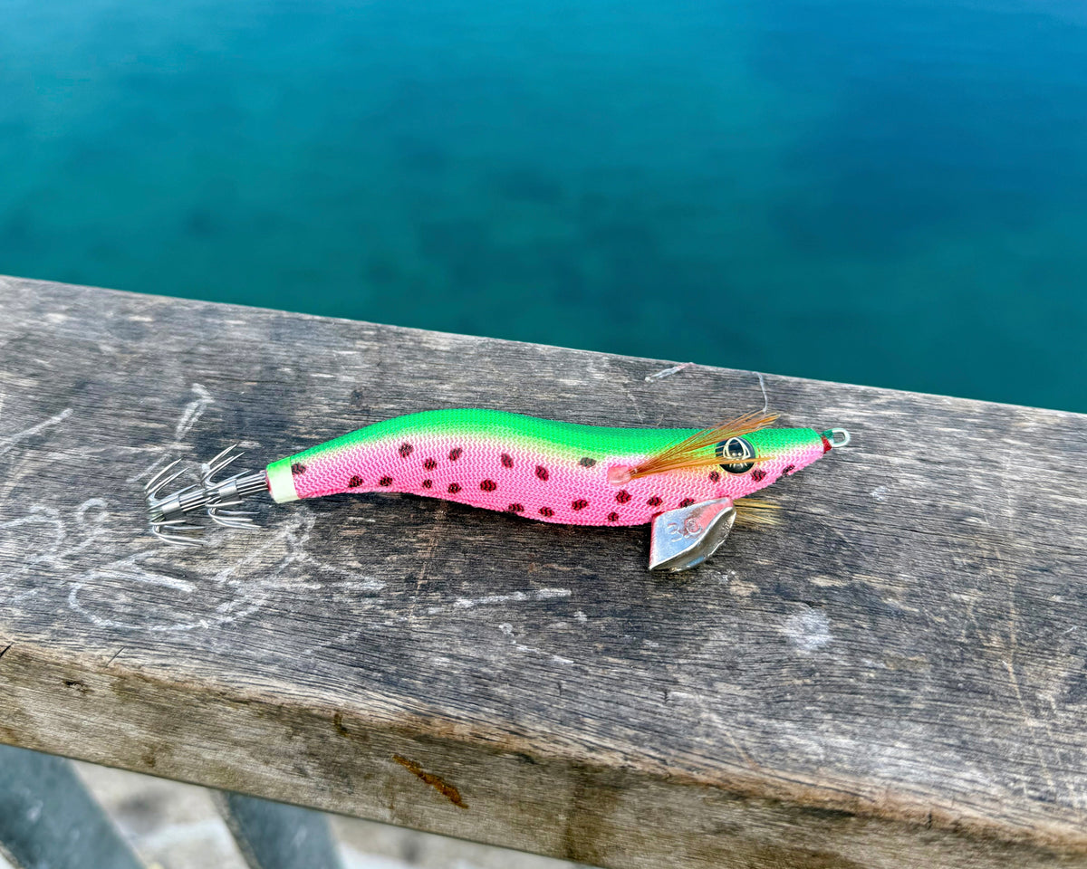 Watermelon Squid Jig